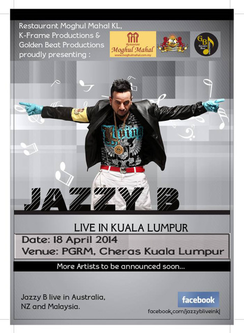 Jazzy B lIVE in KL 18 April 2014